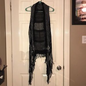 Vince Camuto Fringe Cardigan